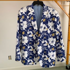 NWT Vineyard Vines Flower Print Blazer